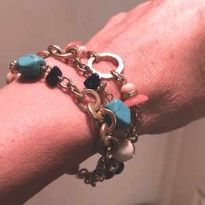 Chico’s Multicolor Stone Bracelet